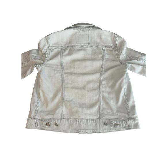 Levi’s Womens Light Wash Denim Trucker Jacket M Classic Jean Coat Casual Cowgirl - Picture 3 of 10